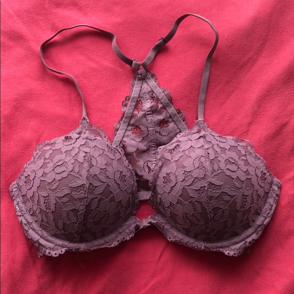 Pink “Date Racerback” bra